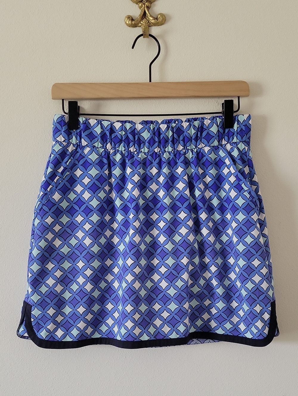 T by Talbots Blue Activewear Skirt Size Small Petite SP